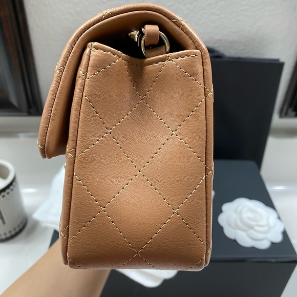SOLD NEW Chanel Carmel Mini Rectangle - Picture 4 of 11